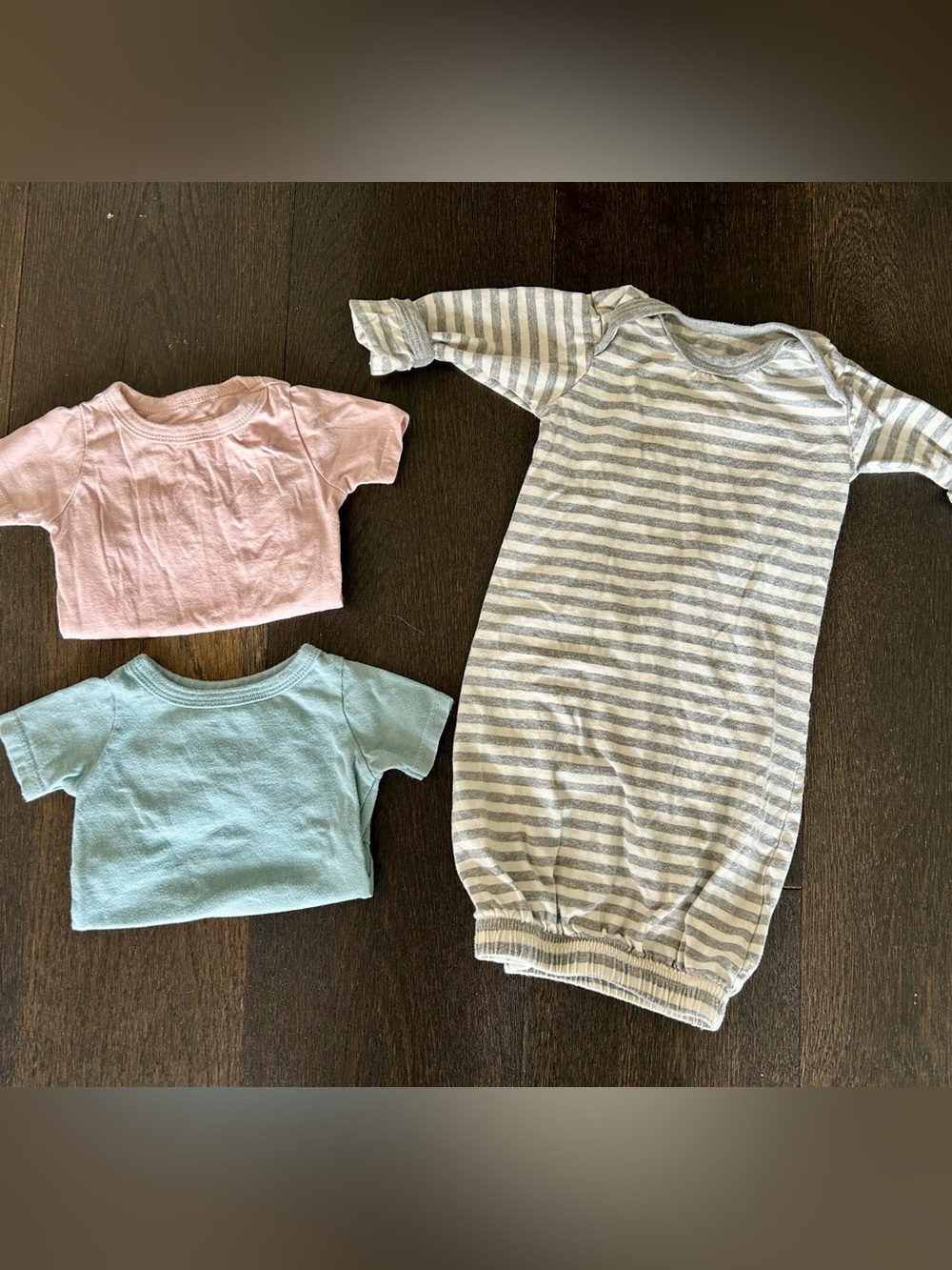 Mini Mioche bundle: Cloud Onesies & Sleeper Gown | 0-3 months